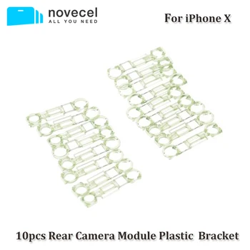 

100pcs High Quality Light Sensor & Front Camera Plastic Cap Holder Lens Clip Ring Bracket For iphone X Replacement Parts