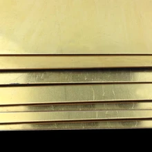 H62 латунный лист толщиной 4,0x100x100 мм латунная пластина под заказ Размер CNC рама модель формы DIY Contruction латунная накладка
