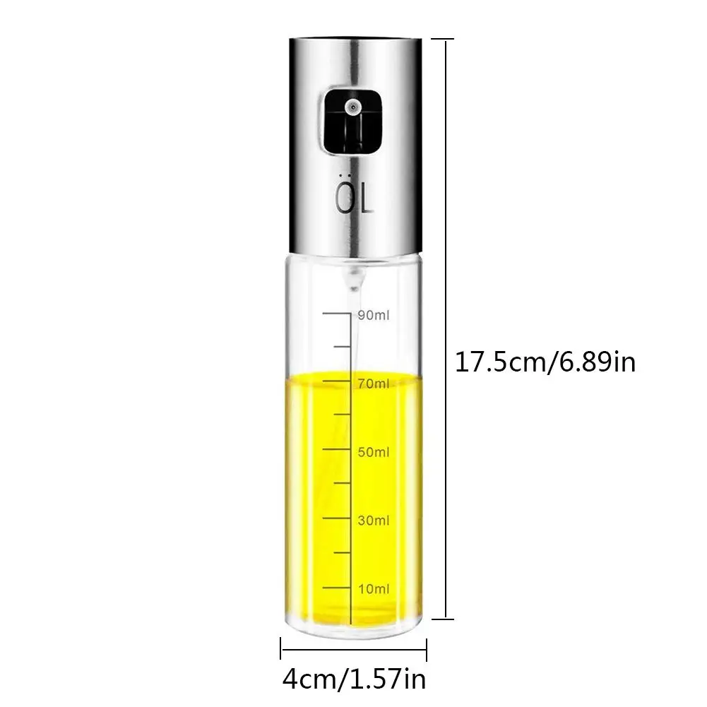 Бутылка со шкалой для распылителя масла, щетка для приготовления пищи, для жарки и барбекю, для жарки на гриле, для кухни, Прямая поставка