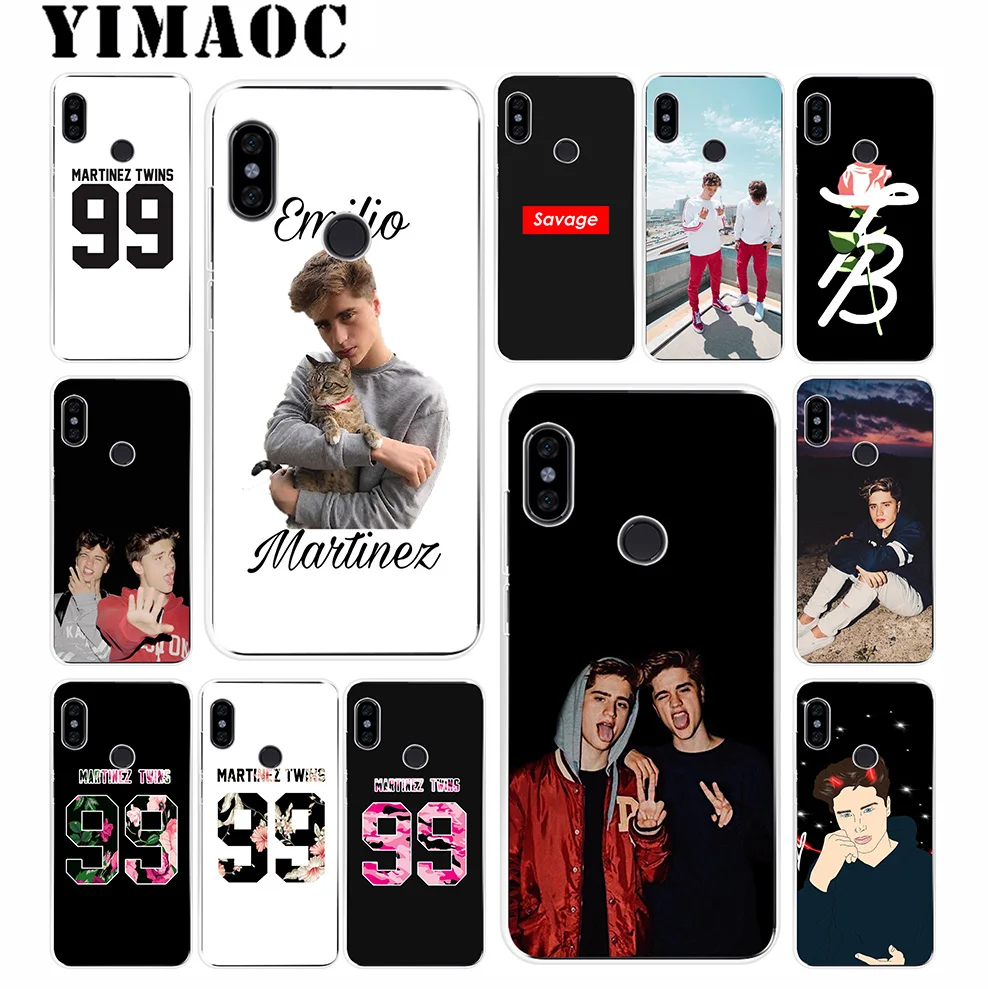 YIMAOC Martinez Twins Savage Мягкий силиконовый чехол для Xiaomi Redmi 6 6A 5A 5 S2 Puls Note 8 7 4X4 4A Pro Go |
