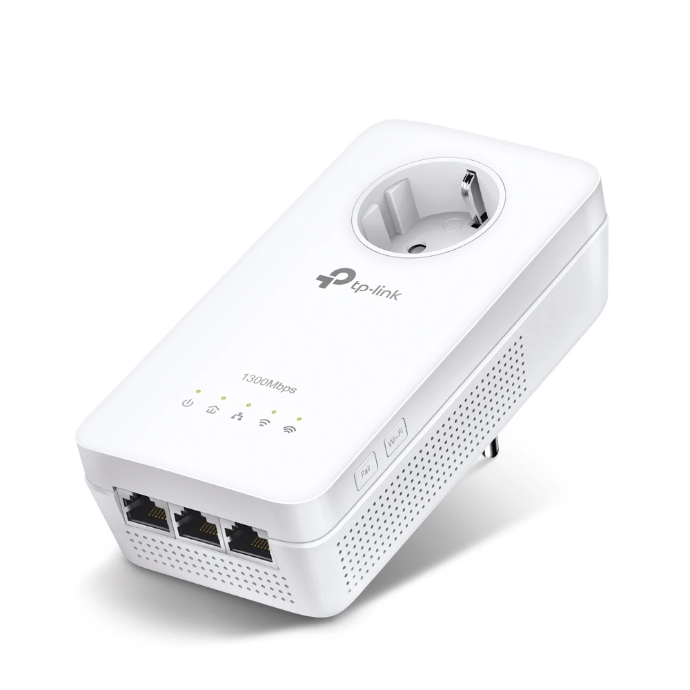 

TP-LINK TL-WPA8630P, 1300 Mbit/s, IEEE 1901,IEEE 802.3,IEEE 802.3u, Tipo F, Gigabit Ethernet, 10,100,1000 Mbit/s, IEEE 802.11n