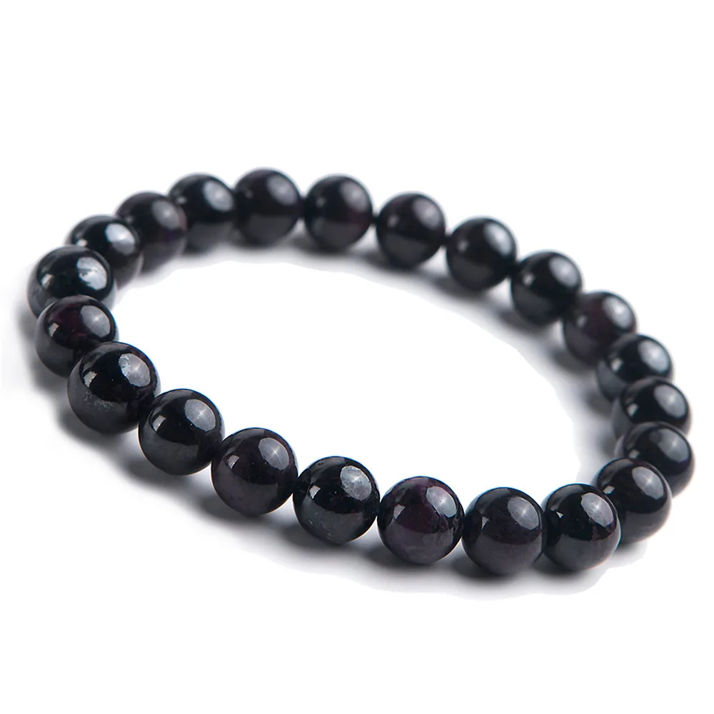 

Natural Stones Sugilite Bracelet For Women Men Fashion Jewelry Gems Crystal Stretch Round Bead Bracelets 10mm