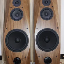 Золото 12 13 дюймов Hi-End напольная громкоговорителей динамик сканирующее устройство говорить 6620/7100/700009/6640/7140 твитер+ 18wu8741+ 8878DIY