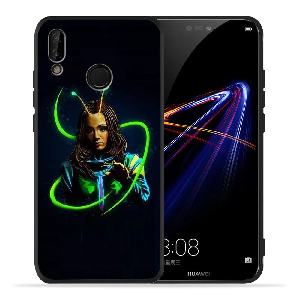 Для funda Huawei P20 lite чехол Карл Мстители: Endgame TPU Чехлы для P8 2017 Coque Etui P30 Pro P smart