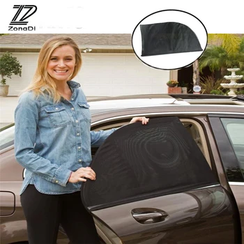 

ZD 2Pcs For Kia Rio 3 Ceed Toyota Corolla 2008 Avensis C-HR RAV4 Mazda 3 6 Car Window Windshield Sun Shade Visor Curtain Covers