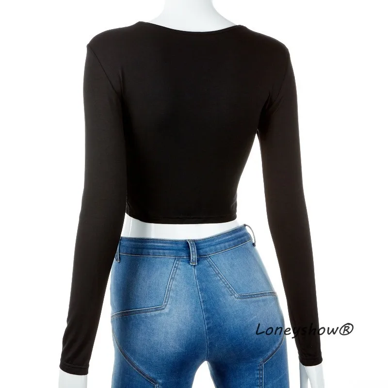 2017-Fashion-Elegant-Black-T-Shirt-Women-Crop-Top-Casual-Summer-Cropped-Female-Long-Sleeve-Hollow (2)