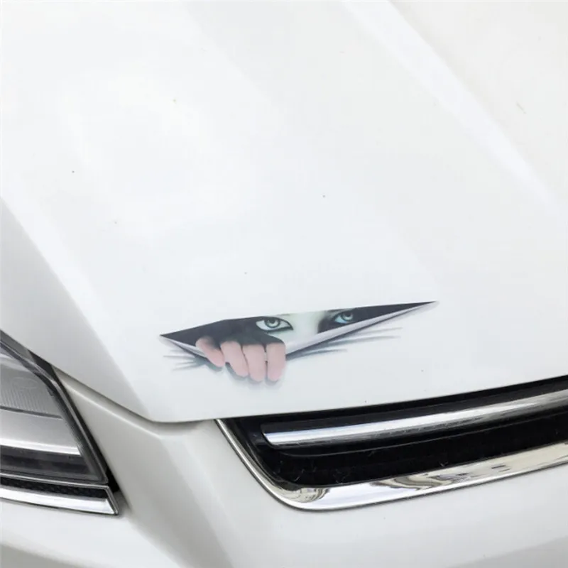 1 шт. интересные 3D глаза Пекинская наклейка монстра Voyeur Car Hoods Trunk Thriller заднего окна