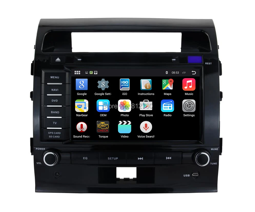 Flash Deal Octa Core 8 inch HD 1024X600 Android 9.0 Car DVD PC For Toyota Land Cruiser 200 2008-2012 GPS Navigation Radio BT Stereo system 3 Flash Deal Octa Core 8 inch HD 1024X600 Android 9.0 Car DVD PC For Toyota Land Cruiser 200 2008-2012 GPS Navigation Radio BT Stereo system 3