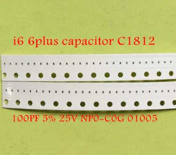 

30pcs-100pcs for iphone 6 6plus capacitor C1812 100PF 5% 25V NP0-C0G 01005