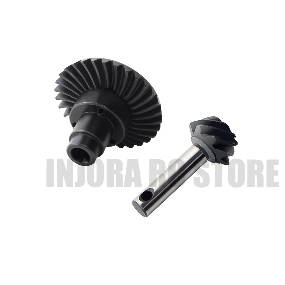 

INJORA Hard Steel 1/10 RC Crawler 8T 30T Helical Bevel Axle Gear for Axial SCX10 II 90046 90047 90059 90060