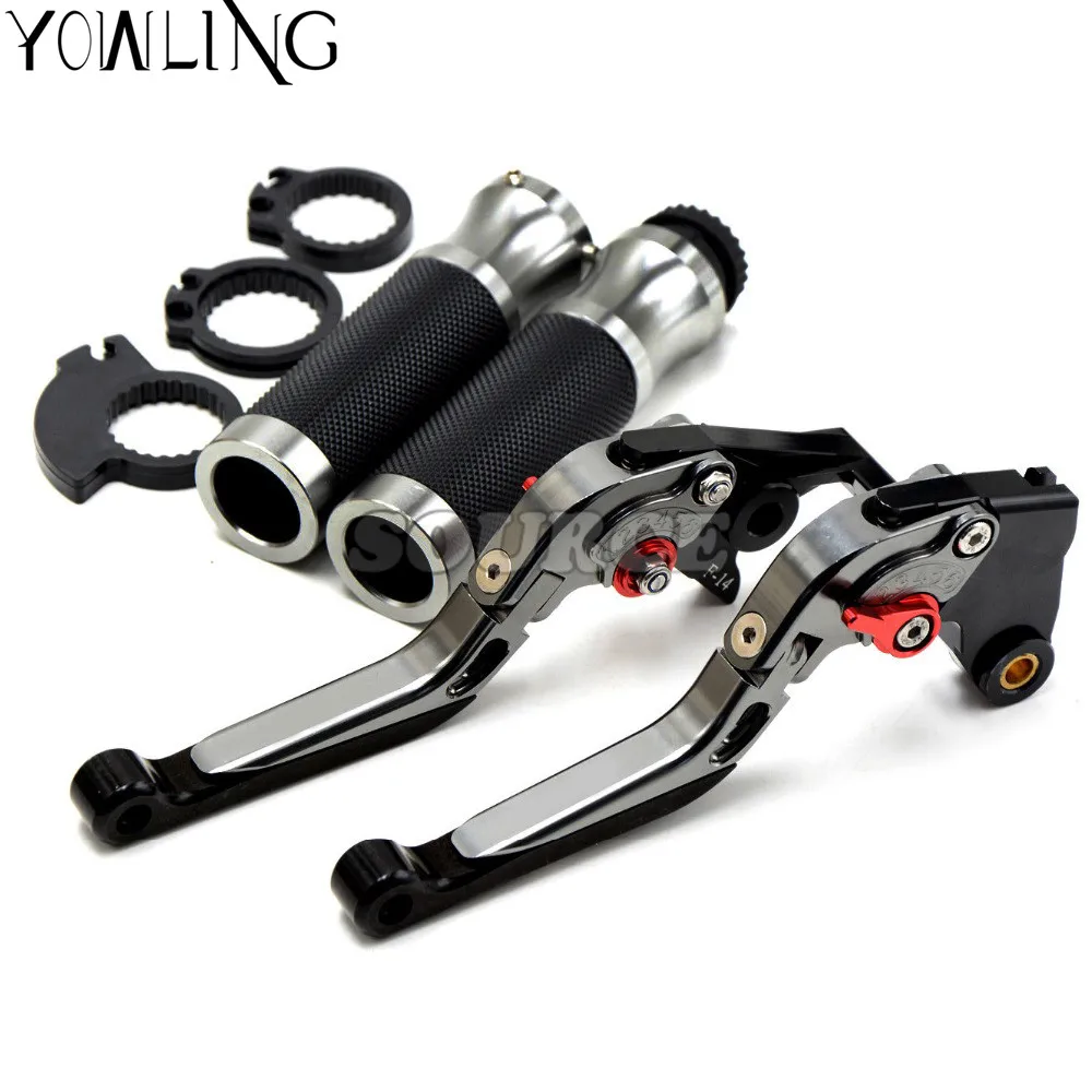 

CNC Motorbike Folding Handle Brake Clutch Levers Handlebar for SUZUKI GSXR 750 GSXR 600 1996-2003 GSXR 1000 2001-2004 Handle bar