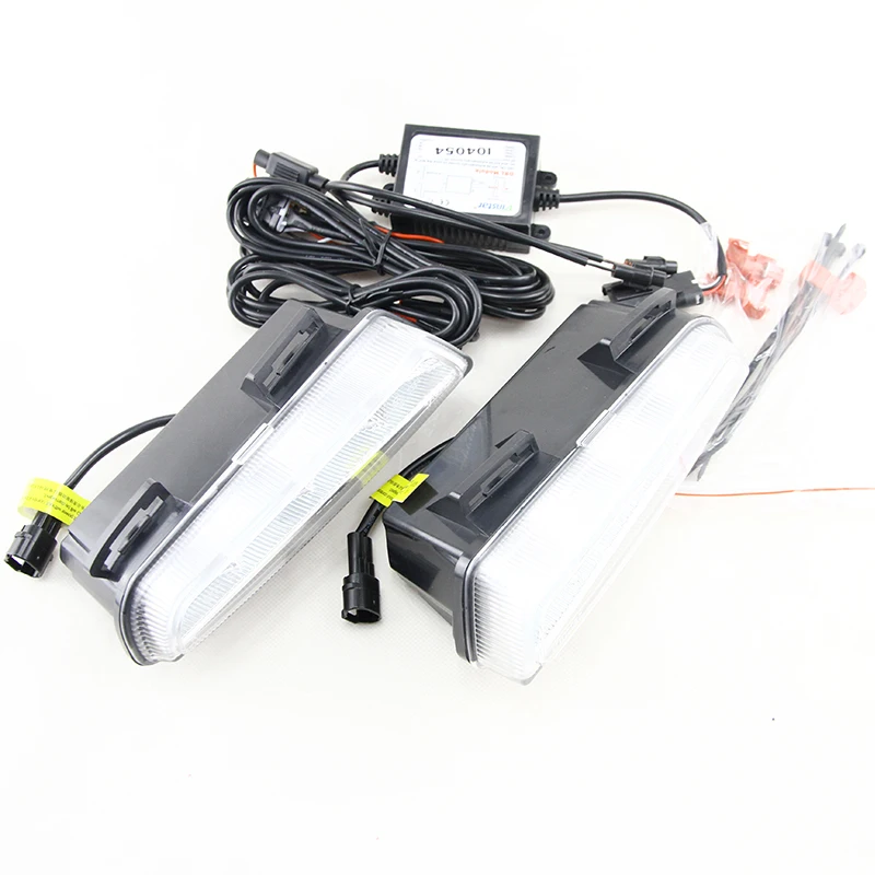 Exact-Fit-Factory-Style-8W-High-Power-Led-Daytime-Running-Lights-For-Smart-Fortwo-2013-2015