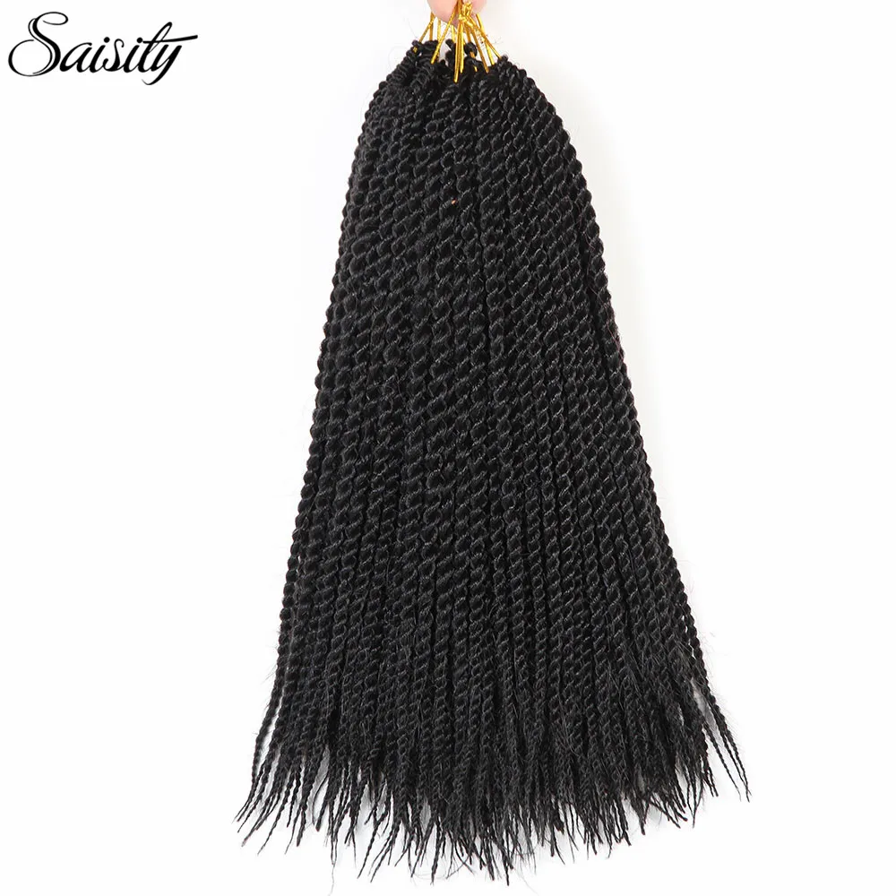 Вязанные крючком косички для волос senegaleset twist ombre синтетические наращивания