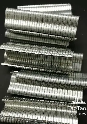 Серый 600 шт M клетки для ногтей, установленная клетка для курицы, утки, птицы, собаки, зажим для клетки, зажим для кроликов, скобы, клетка для кроликов - Цвет: Серый