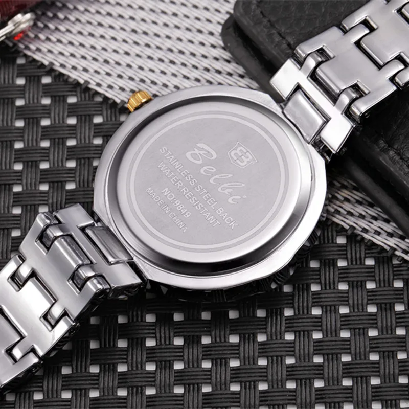 Женские кварцевые часы BELBI наручные с золотым механизмом Relogio Feminino Montre Femme новинка