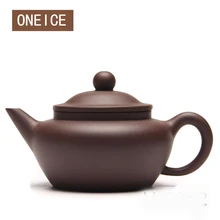 Исин Чайный горшок китайское кун-фу посуда для напитков ручной работы Бог легкий Чайник Фиолетовый глиняный чайный сервиз чайные горшки