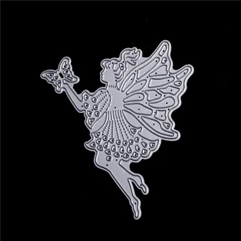 

Butterfly fairy angle Wing girl stencils Scrapbooking album paper craft home decorative Drafting Supplies