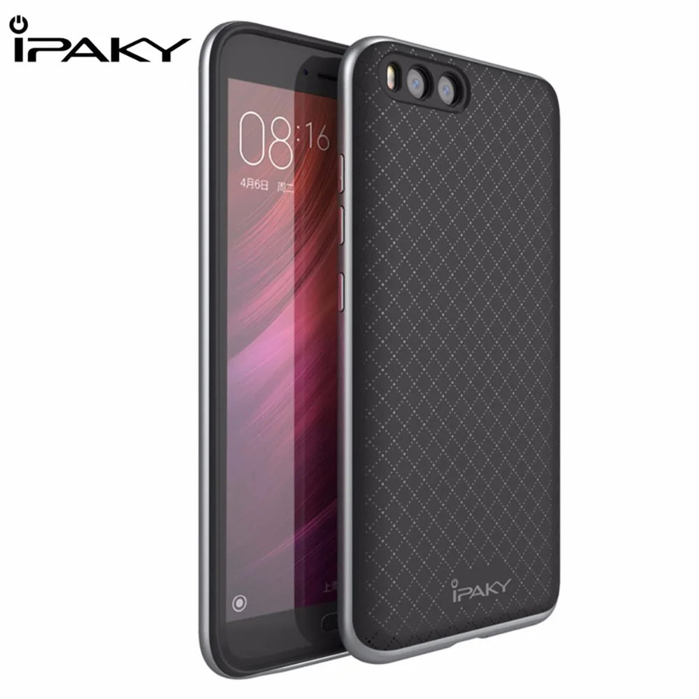 Чехол iPaky для Xiaomi Mi 6 ase жесткая рамка из ПК мягкий ТПУ 2 в 1 Гибридный чехол Mi6