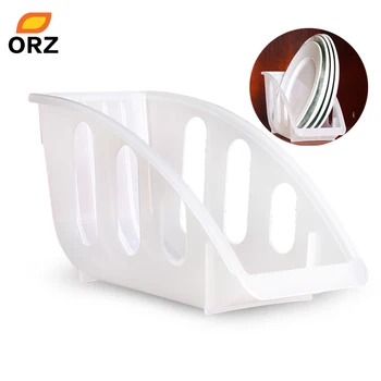 

Dish Rack High Quality PP Plastic Kitchenware Dish Plate Bowl Storage Holders Flatware Drying Shelf Kitchen Storage Organizer