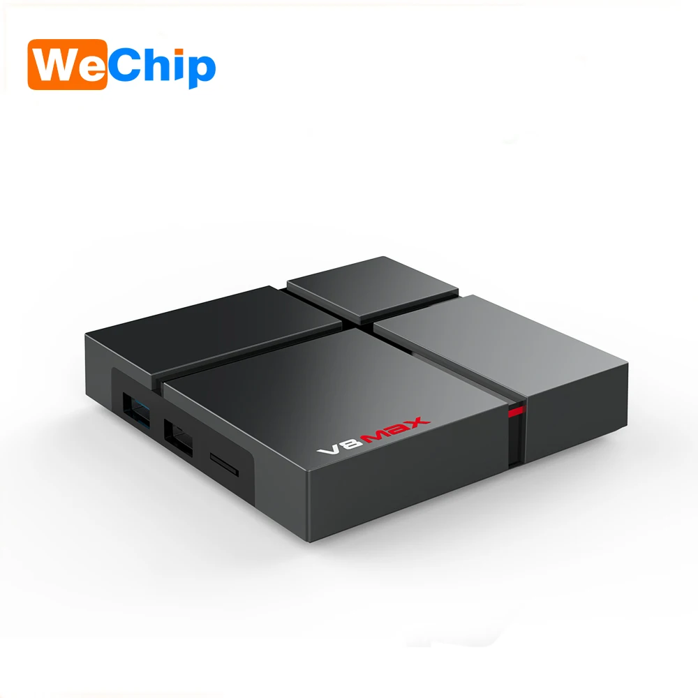 

Wechip V8 MAX Android 8.1 TV Box 4GB 32GB 4GB 64GB Amlogic S905X2 2.4G+5G WiFi Bluetooth USB3.0 4K 100Mbps Ethernet Set Top Box