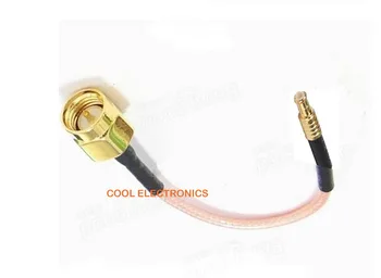 

100PCS MCX Adapter MCX Male plug Switch SMA Female Jack Plug Connector pigtail cable RG316 15cm 6inch