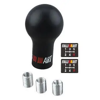 

Manual Gear Shift Knob Shifter Fit For RALLIART Style For Lancer Mitsubishi 5 6 Speed