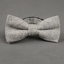 Mantieqingway Новое поступление изысканные лук Галстуки для Для мужчин Повседневное шерсть Лук Галстуки одноцветное Цвет зима бабочкой для Свадебная вечеринка Размер 12*6 см