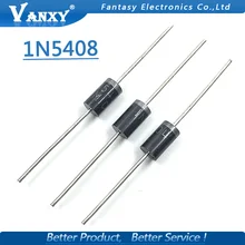 20 штук IN5408 1N5408 3A 1000V DO-27 с выпрямительным диодом