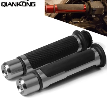 

With LOGO 7/8 22mm Motorcycle Handlebar Sport Bike Rubber Gel Hand Grips for honda CBR 600 F2 F3 F4 F4i 1991 1992 - 2006 2007