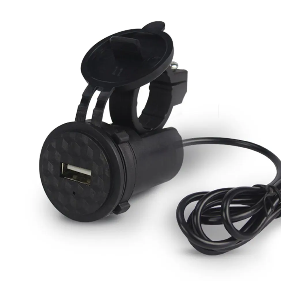 دراجة نارية USB للهاتف المحمول شاحن تعديل اكسسوارات للماء شاحن سيارة معدات سيارة كهربائية شحن الهاتف المحمول دراجة نارية USB للهاتف المحمول شاحن تعديل اكسسوارات للماء شاحن سيارة معدات سيارة كهربائية شحن الهاتف المحمول
