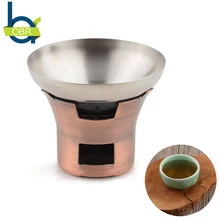 OBR ситечко для чая из нержавеющей стали многоразовый металлический ситечко для заварки чая с подставкой дуршлаг фильтр для рассыпчатых листьев Фильтр для специй Травяной Чай Ситечко