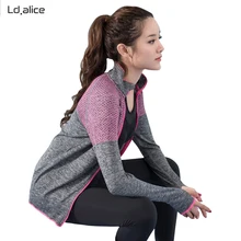 Женские футболки для йоги и тренировок с воротником-стойкой, женские спортивные куртки в клетку на молнии, тонкие колготки Леггинсы для йоги, топы, толстовки, одежда