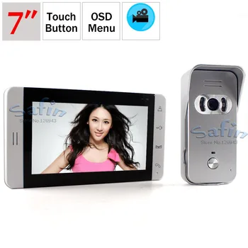 

DP-705R 7" 700tvl Ultra-thin TFT Color Video Door phone intercom OSD Menu