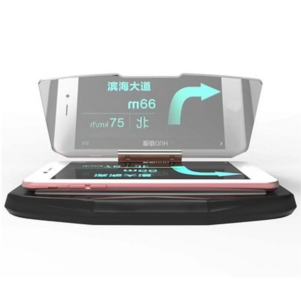 Универсальный автомобильный держатель HUD для iPhone, samsung, автомобильный держатель для телефона, автомобильные аксессуары