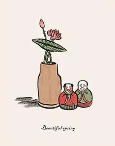 

MaHuaf-W712 Lotus painting by numbers on canvas DIY oil digital paint by number for home decor