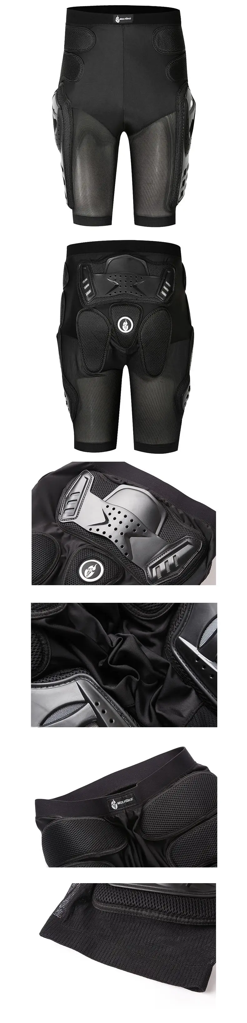 WOSAWE шорты для мотокросса, Защитные шорты для мотокросса, защитные штаны для мотокросса, защитные штаны для езды на гоночном велосипеде