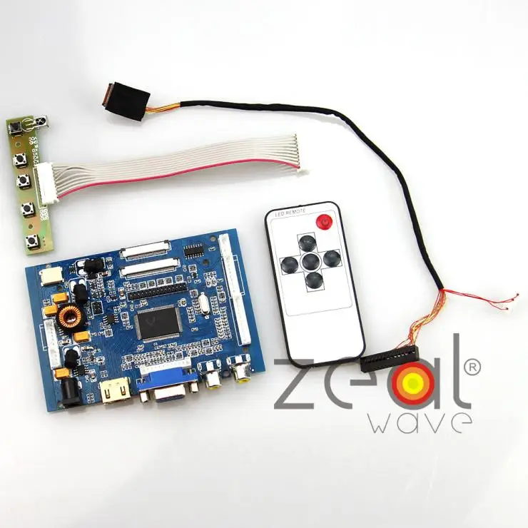 

1 x (HDMI+VGA+2AV+AUDIO) Controller Driver Board For LP173WD1 17.3" Inch TFT 1600x900