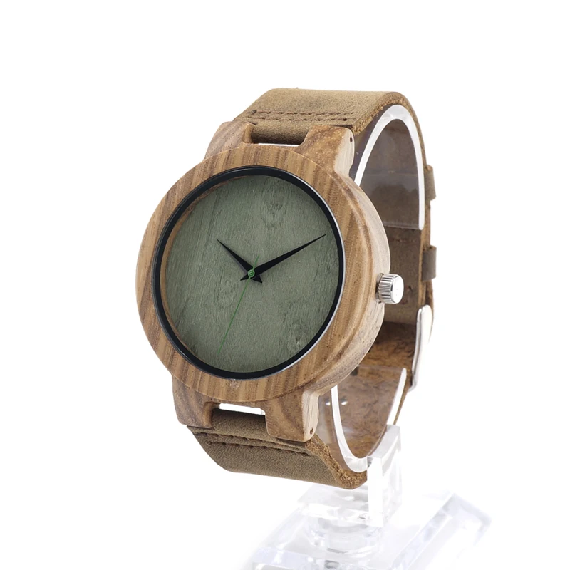 

2017 BOBO BIRD Brand Watch Men Genuine Leather Band Quartz Wrist Wood Watches relogio masculino C-C18