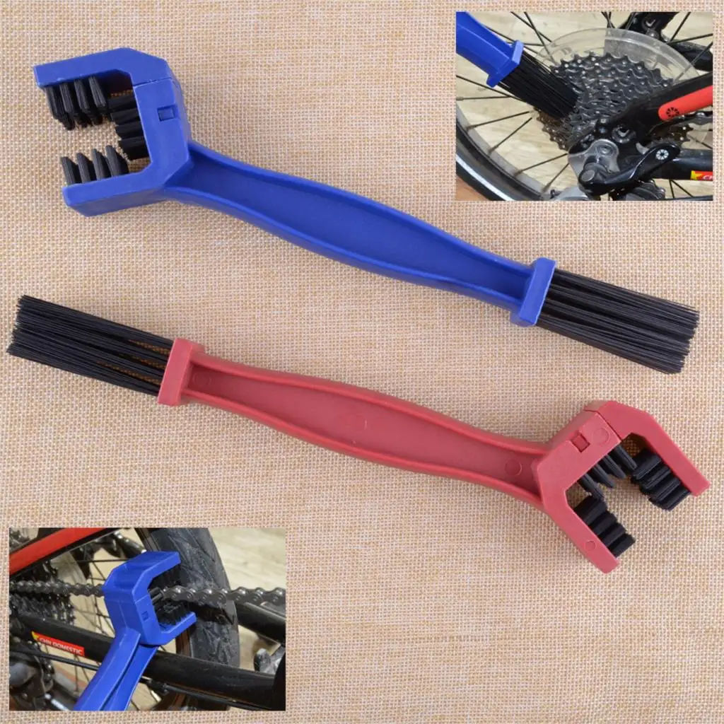 CITALL Motorcycle Bicycle Plastic Steel Chain Gear Cleaning Brush