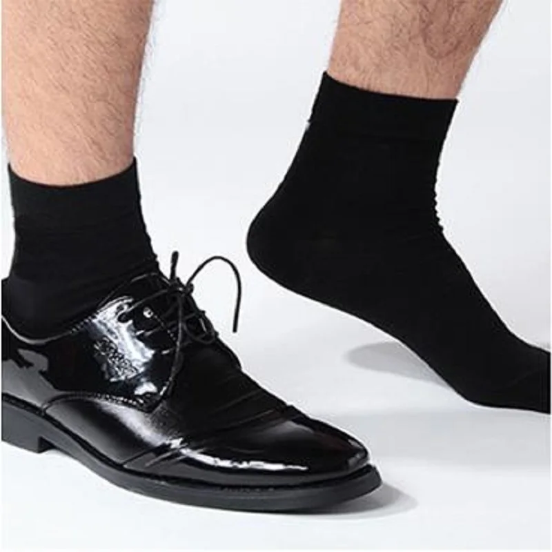 10 шт = 5 пар 44,45, 46,47, 48 ЕС размера плюс длинные ноги бизнес носки мужские носки