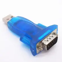 USB 2.0 для RS232 последовательный преобразователь 9 Булавки адаптер для Win7/8