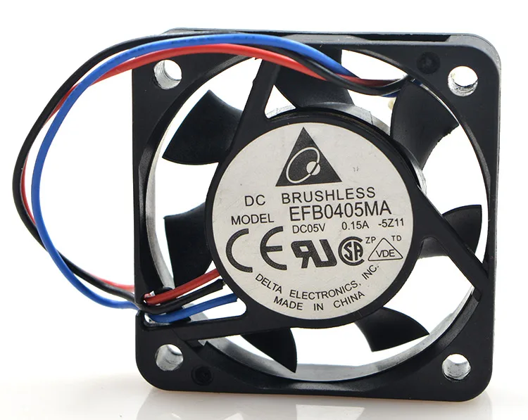 

New original EFB0405MA 4010 5V 0.15A 3-wire 4CM switch inverter fan