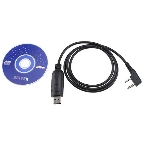 HFES USB кабель для Baofeng UV-5R UV-3R+ двухстороннее радио с драйвером CD