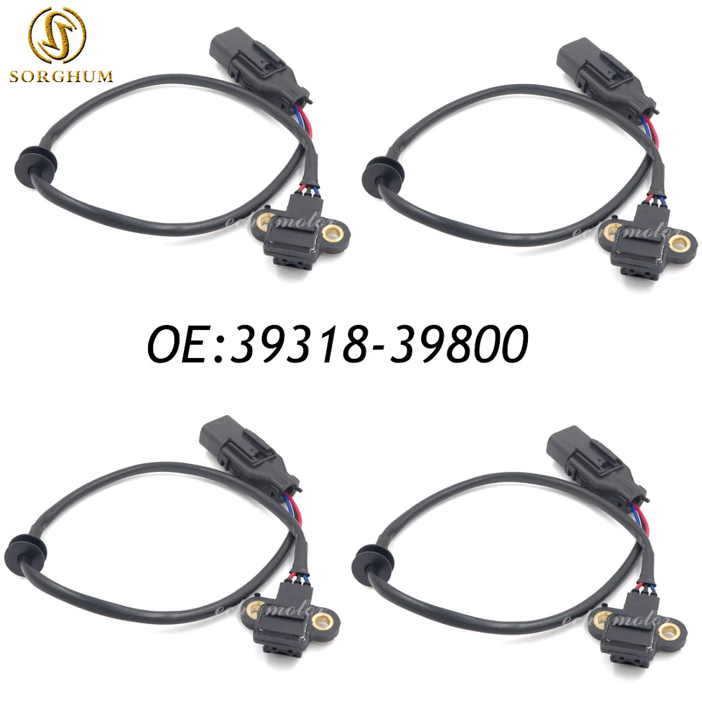 New 4pcs Camshaft Position Sensor CPS Fits 03 06 Kia Sorento 3.5L OEM 39318 39800 3931839800