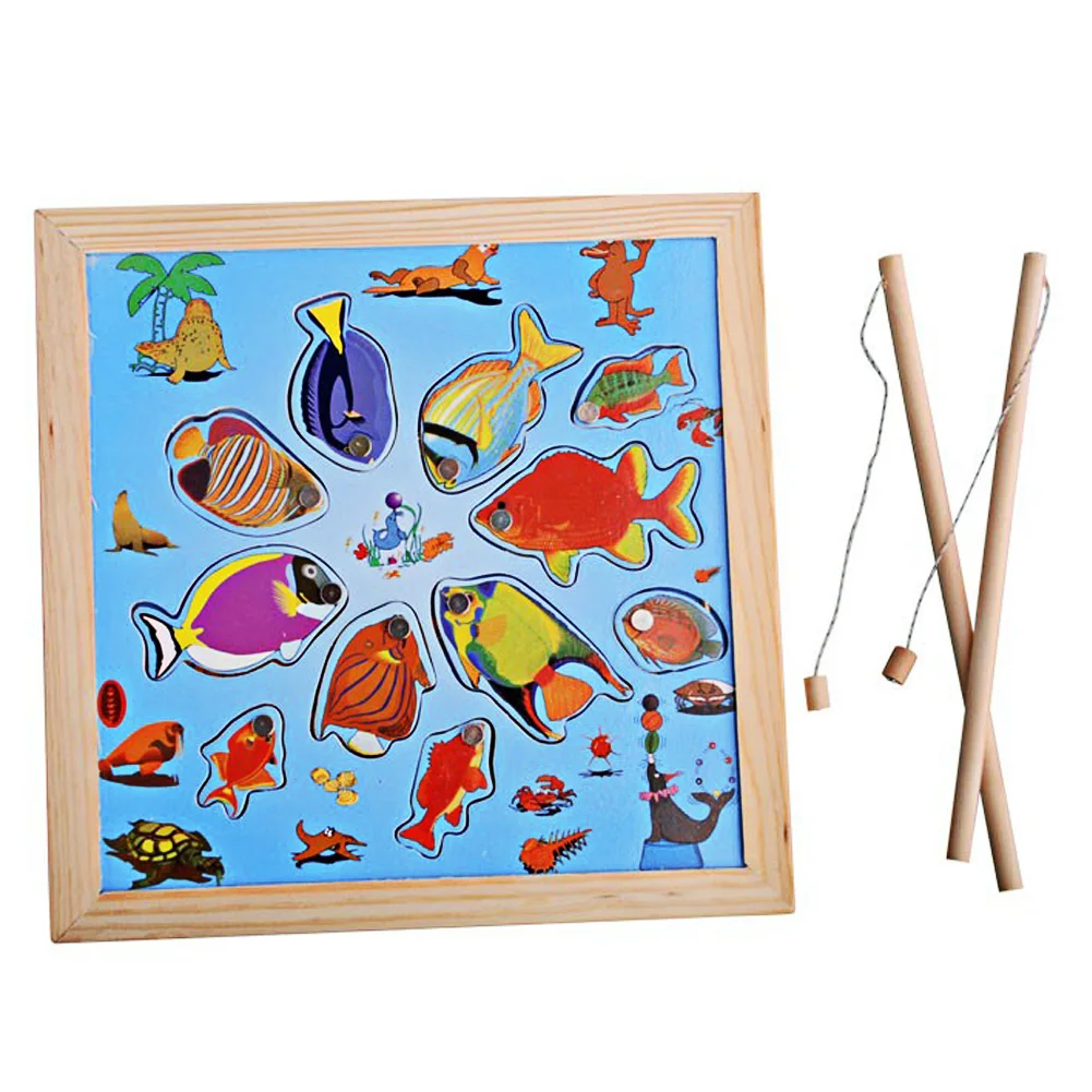 Fun-Wooden-Puzzle-Magnetic-Fishing-Toy-Fishing-Board-Game-Toy-With-11pcs-Cartoon-Style-Fish-Model-Educational-Toy-for-Children-2