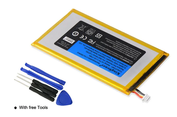 KingSener P706T планшет батарея для ноутбука DELL Venue 7 3730 Venue 8 3830 T02D T01C T02D002 T02D001 0CJP38 02 PDJW 3,7 V 15.17WH