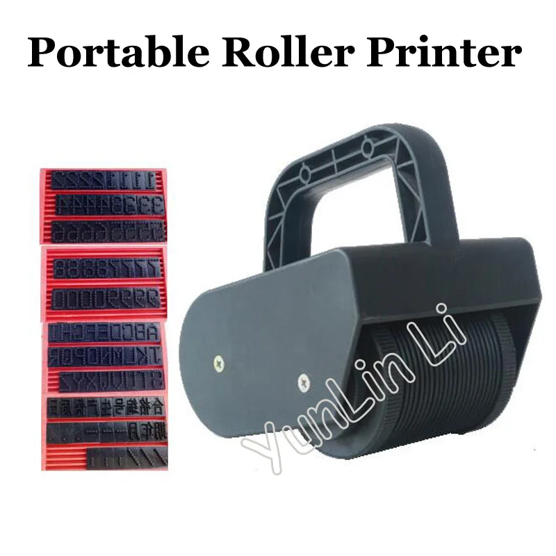 Portable Roller Printer Date Coding Machine Portable Stamping Machine
