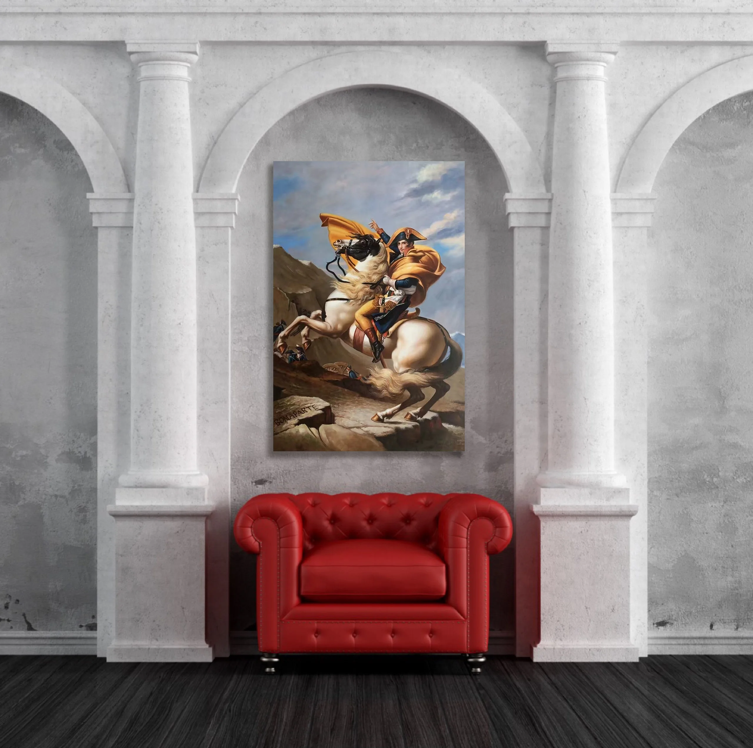 Известная живопись Наполеон фигура картина без рамы Классическая Ручная роспись холст искусство холст живопись маслом настенная живопись