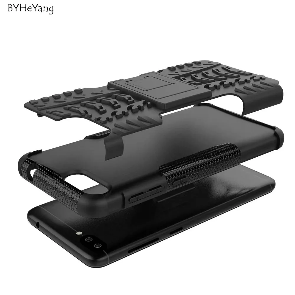 BYHeYang для Asus Zenfone 4 Max ZC520KL чехол 5 2 "TPU и PC Двойная Броня с подставкой жесткий