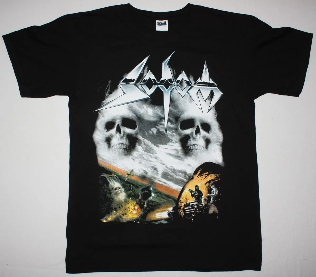 SODOM AGENT оранжевый немецкий THRASH металлический KREATOR DEATHROW Новая черная футболка